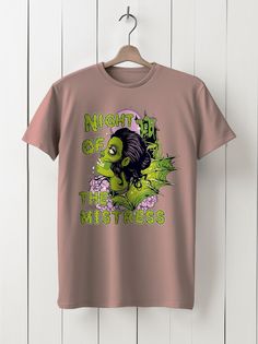 Футболка унисекс HYPNOTICA Nigt of the mistress - 930 розовая XL