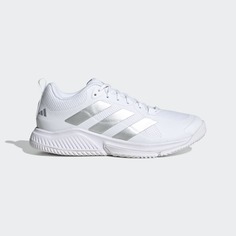 Спортивные кроссовки женские Adidas HR1235, бело-металлик, 8,5 US