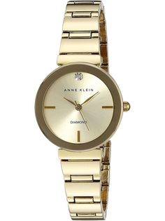 Наручные часы женские Anne Klein AK/2434CHGB золотистые