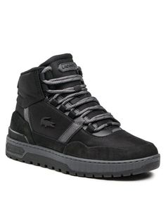 Кеды мужские Lacoste T-Clip Wntr Mid 222 Sma 7-44SMA00652327 черные 42 EU