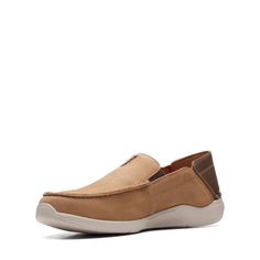 Лоферы мужские Clarks 26164700 бежевые 42.5 EU