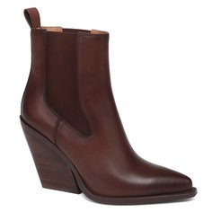 Полусапоги женские Tendance CLF546B-01 коричневые 35 EU