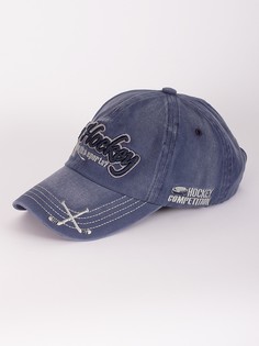 Бейсболка унисекс DAIROS GD71700691 синяя, р.56-60