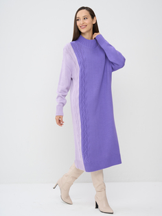 Платье женское NEWVAY 9242-92021 фиолетовое 50-52 RU