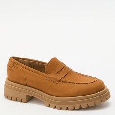Лоферы женские J.j.delacroix MOCASSINO BOCCA LEONE-1 коричневые 36 EU
