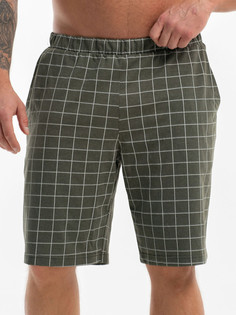 Трикотажные шорты мужские ModaRu М-4Ш хаки 56 RU