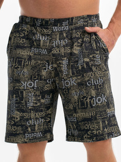 Трикотажные шорты мужские ModaRu М-4Ш хаки 50 RU