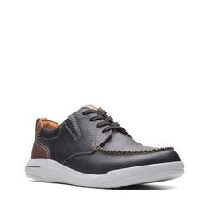 Мокасины мужские Clarks 26162950 черные 45.5 EU