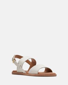 Сандалии женские Clarks Karsea Strap белые 40 EU