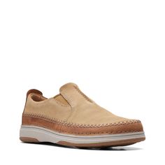 Полуботинки мужские Clarks 26168677 бежевые 43 EU