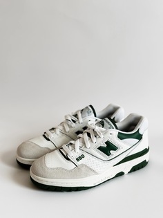 Кеды унисекс New Balance 550 белые 11 US; 9.5 US