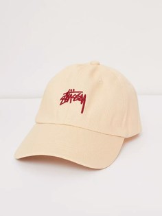 Бейсболка унисекс Stussy 3k бежевая, р.58