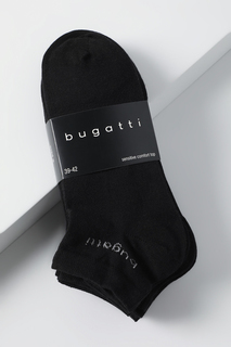 Комплект носков мужских Bugatti 6295E черных 39-42