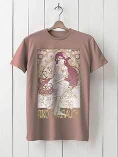 Футболка унисекс HYPNOTICA Аниме Love Live! Sunshine - 951 розовая XS