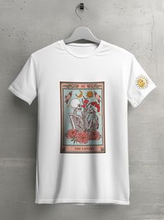 Футболка унисекс HYPNOTICA Tarot Cards белая 2XL