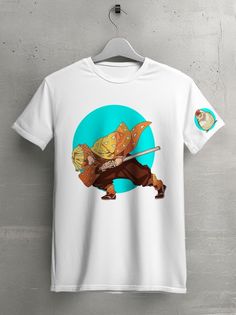 Футболка унисекс HYPNOTICA Аниме Клинок рассекающий демонов - 67 белая 3XL