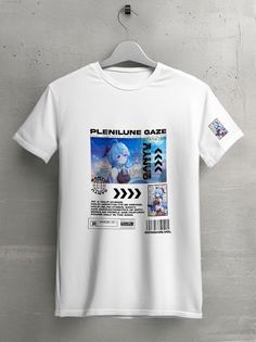 Футболка унисекс HYPNOTICA Игра Genshin Impact - 205 белая 2XL