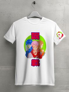 Футболка унисекс HYPNOTICA Аниме Магическая битва - 116 белая XL