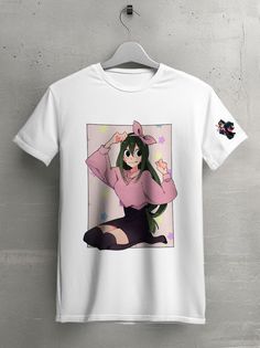 Футболка унисекс HYPNOTICA Аниме My Hero Academia белая 2XS