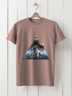 Футболка унисекс HYPNOTICA Игра Anthem - 150 розовая XL