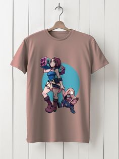 Футболка унисекс HYPNOTICA Игры Resident Evil 3 - 219 розовая 2XL