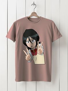 Футболка унисекс HYPNOTICA аниме Блич - 1038 розовая XS