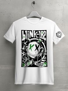 Футболка унисекс HYPNOTICA Blink 182 белая S