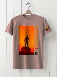 Футболка унисекс HYPNOTICA Игры Fortnite - 82 розовая XL