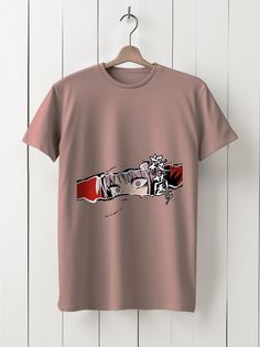 Футболка унисекс HYPNOTICA игры - 40130 розовая XL