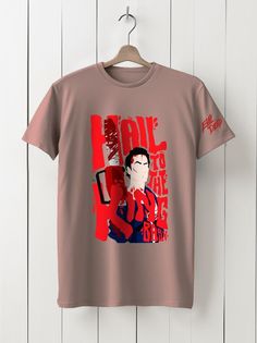 Футболка унисекс HYPNOTICA Фильм зловещие мертвецы - 220 розовая M