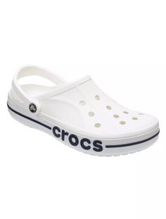 Сабо унисекс Crocs Bayaband белые 36 RU