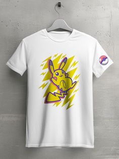 Футболка унисекс HYPNOTICA Аниме Pokemon -96 белая S