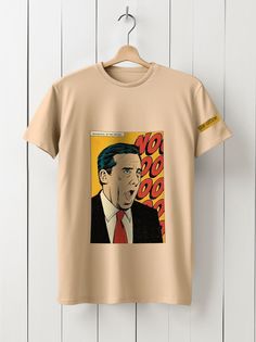 Футболка унисекс HYPNOTICA Офис - 234 бежевая 2XL