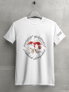 Футболка унисекс HYPNOTICA Кино Властелин колец белая 2XS