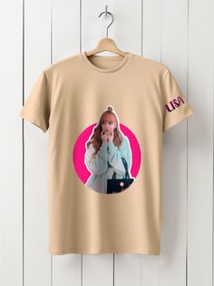 Футболка унисекс HYPNOTICA BLACKPINK - 235 бежевая L