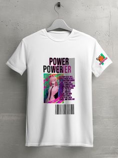 Футболка унисекс HYPNOTICA Аниме Chainsaw Man - 185 белая 2XL