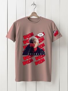 Футболка унисекс HYPNOTICA SHINee - 156 розовая S
