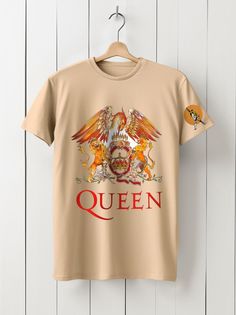 Футболка унисекс HYPNOTICA Музыка Queen - 21 бежевая 3XL