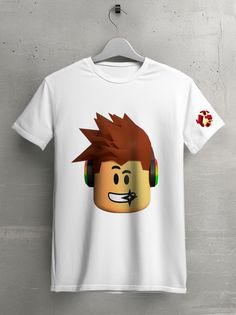 Футболка унисекс HYPNOTICA Игры roblox белая 2XL