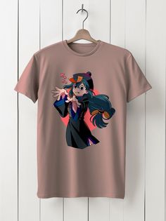 Футболка унисекс HYPNOTICA Аниме My Hero Academia - 916 розовая XL