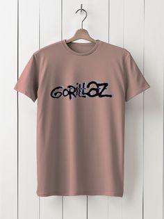 Футболка унисекс HYPNOTICA Музыка Gorillaz - 262 розовая M
