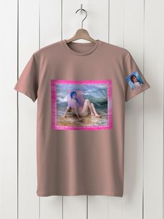 Футболка унисекс HYPNOTICA Adolf Burgo -230 розовая 2XL