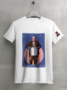 Футболка унисекс HYPNOTICA Офис - 228 белая XS