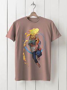 Футболка унисекс HYPNOTICA Игра Streets Of Rage 3 - 185 розовая 3XL