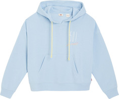 Худи женское Levis Women Graphic Authentic Hoodie голубое XS Levis®