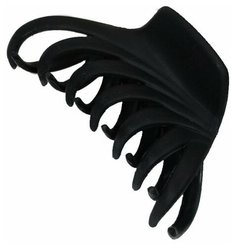 Заколка-крабик для волос, цвет черный Welly Well
