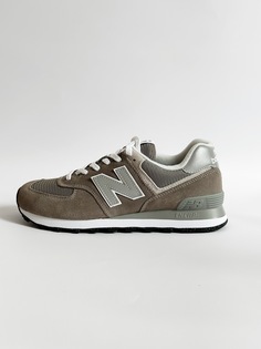Кроссовки унисекс New Balance 574 бежевые 10 US