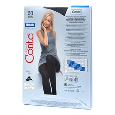Колготки женские Conte Elegant черные 3