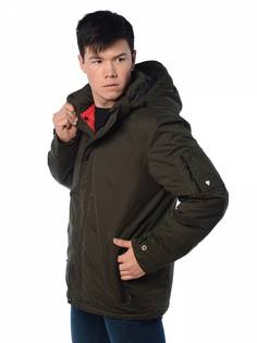 Зимняя куртка мужская Indaco 3666 хаки 46 RU