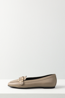 Лоферы женские Furla YH46FOWBX26801007 бежевые 41 EU